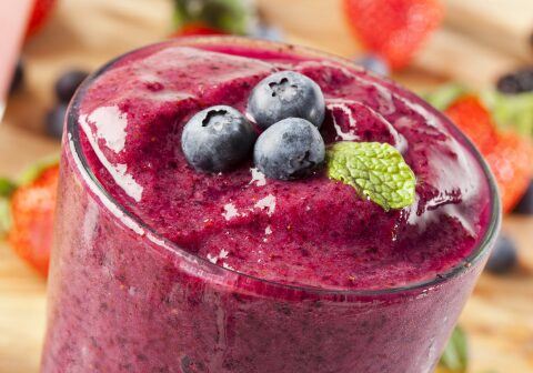 Blueberry smoothie